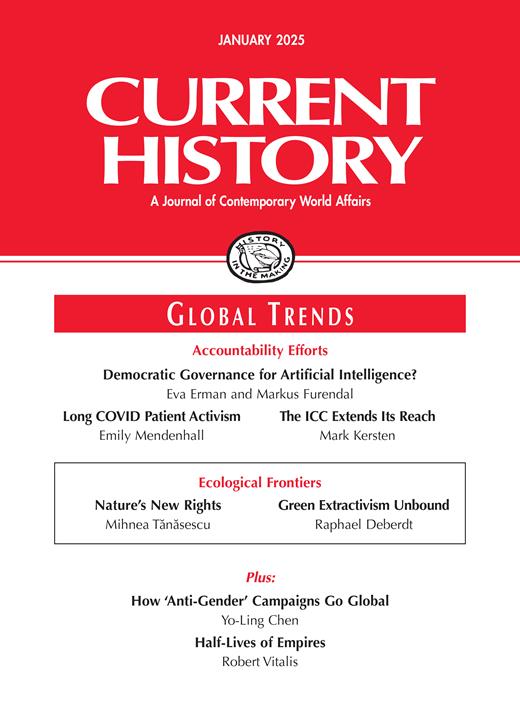 Current History Cover Image for Volume 124, Issue 858