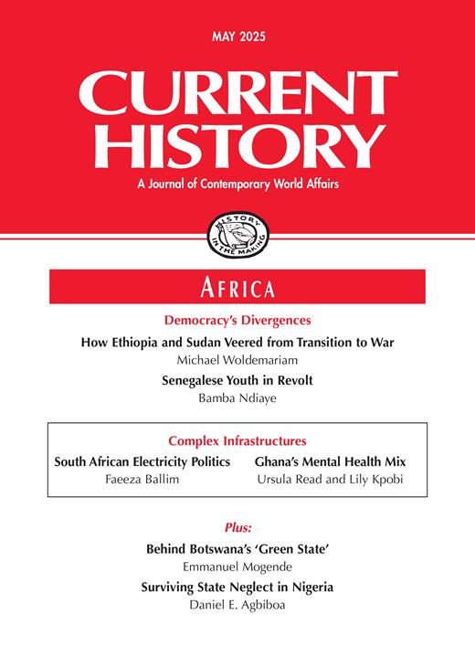 Current History Cover Image for Volume 124, Issue 862