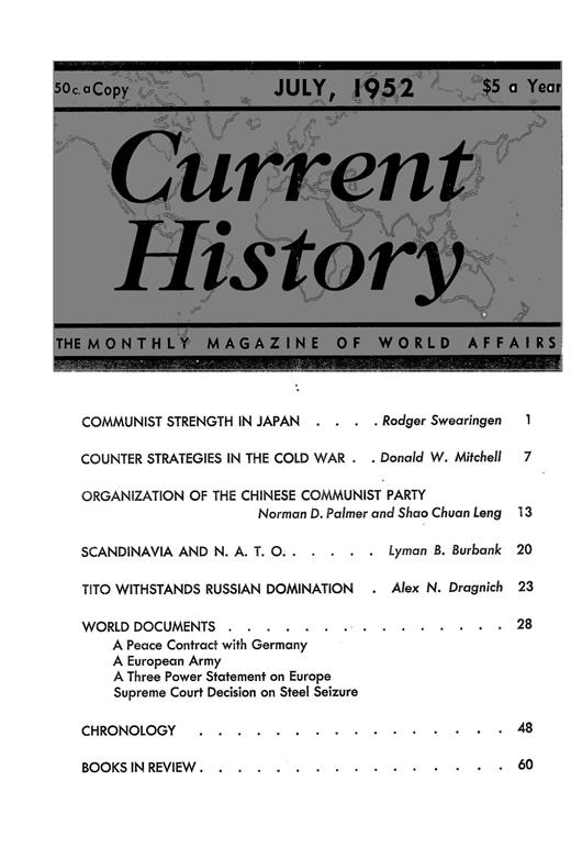 Current History Cover Image for Volume 23, Issue 131