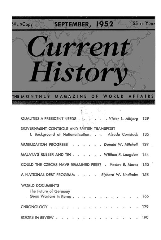 Current History Cover Image for Volume 23, Issue 133