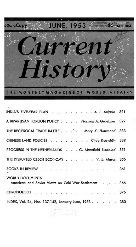 Current History Cover Image for Volume 24, Issue 142