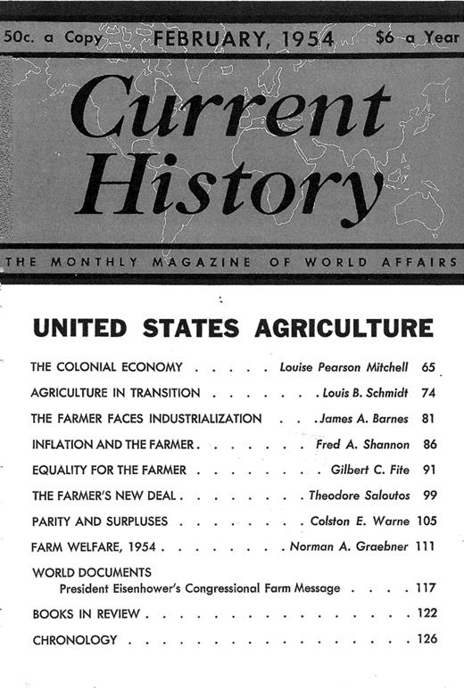 Current History Cover Image for Volume 26, Issue 150