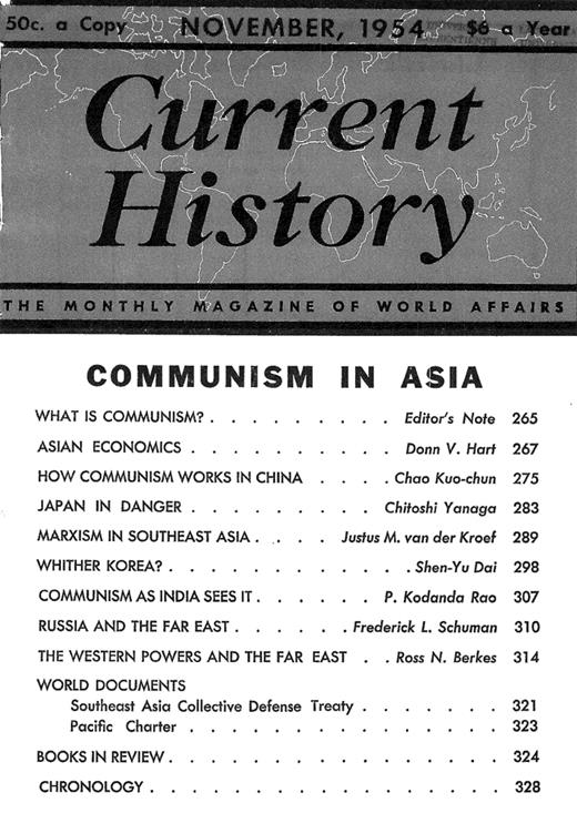 Current History Cover Image for Volume 27, Issue 159
