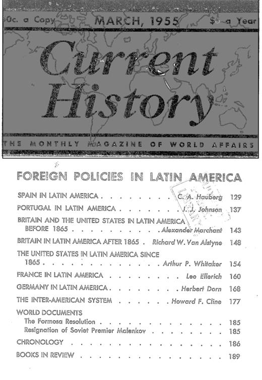 Current History Cover Image for Volume 28, Issue 163