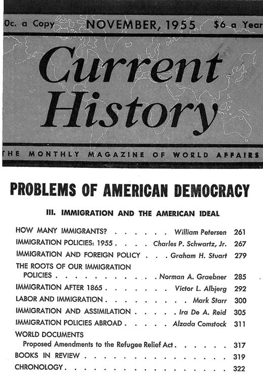 Current History Cover Image for Volume 29, Issue 171