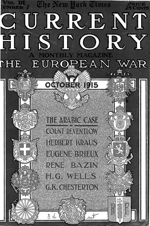 Current History Cover Image for Volume 3, Issue 1
