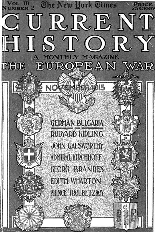 Current History Cover Image for Volume 3, Issue 2