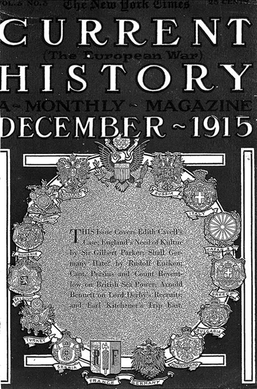 Current History Cover Image for Volume 3, Issue 3