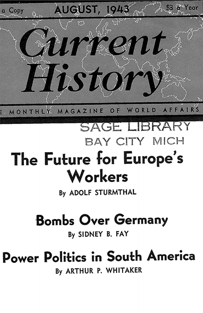 Current History Cover Image for Volume 4, Issue 24
