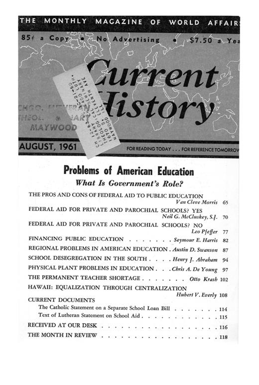 Current History Cover Image for Volume 41, Issue 240