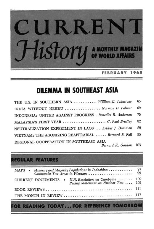 Current History Cover Image for Volume 48, Issue 282