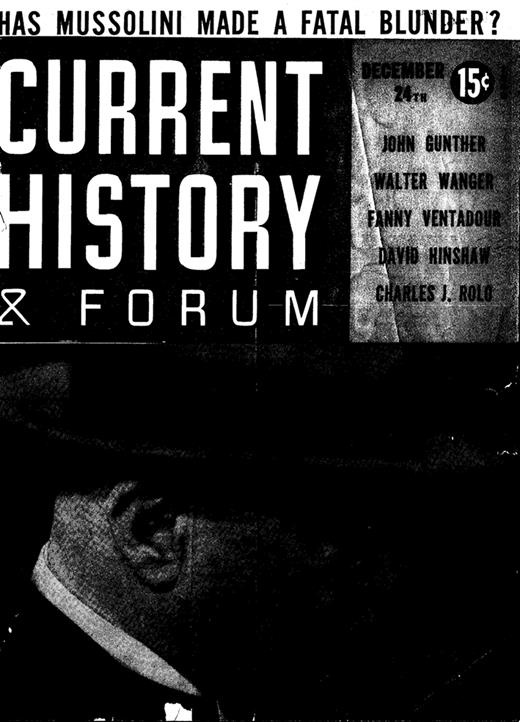 Current History Cover Image for Volume 52, Issue 6