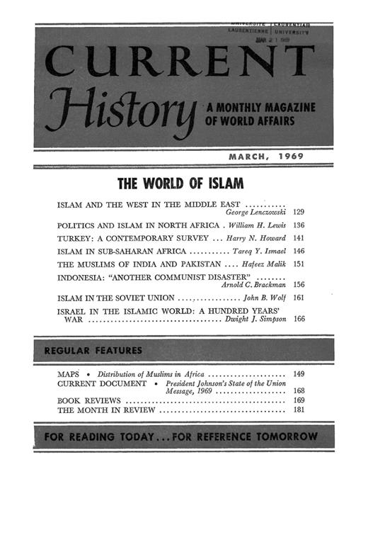 Current History Cover Image for Volume 56, Issue 331