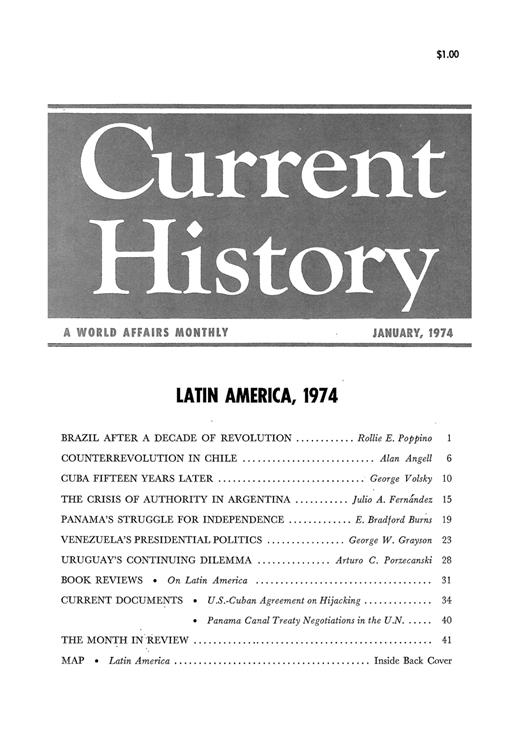 Current History Cover Image for Volume 66, Issue 389