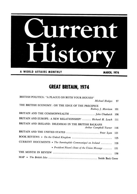 Current History Cover Image for Volume 66, Issue 391