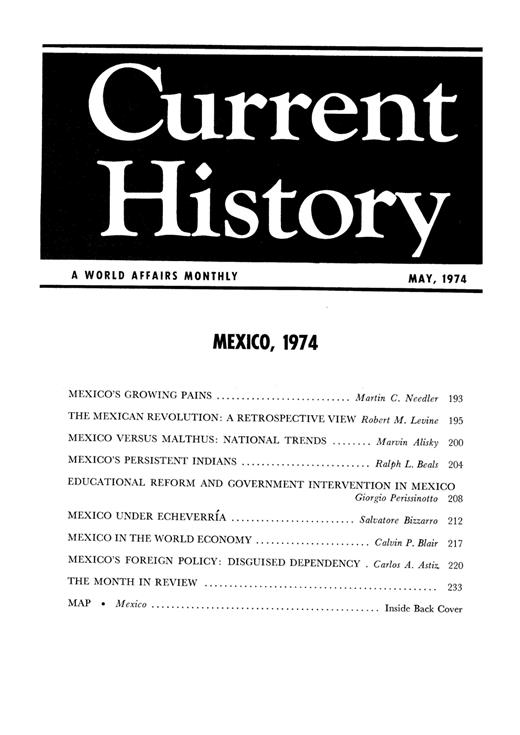 Current History Cover Image for Volume 66, Issue 393
