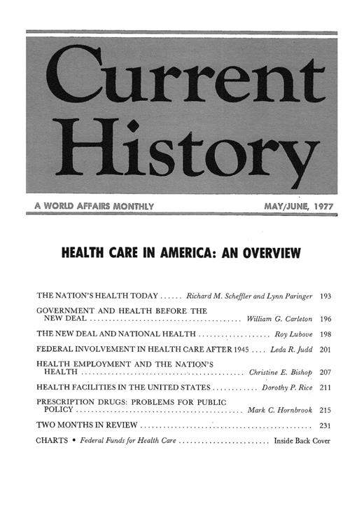 Current History Cover Image for Volume 72, Issue 427