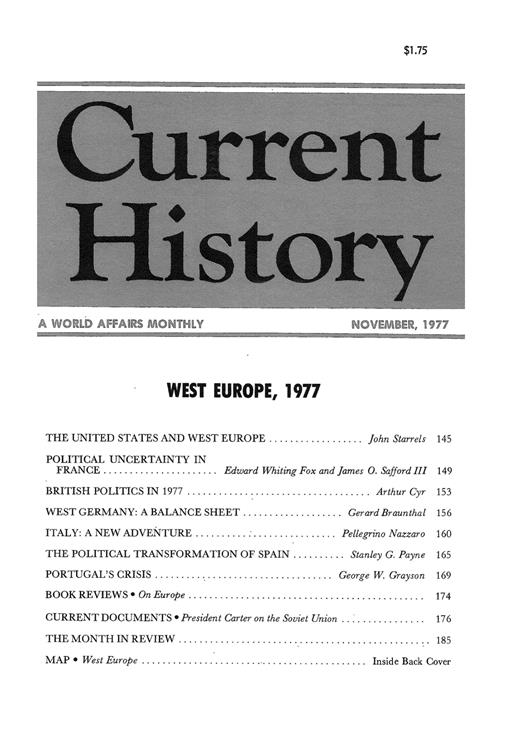 Current History Cover Image for Volume 73, Issue 431