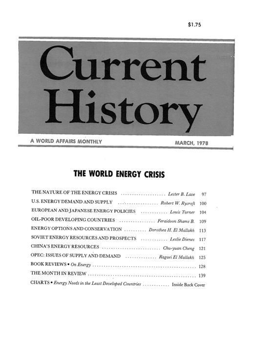 Current History Cover Image for Volume 74, Issue 435
