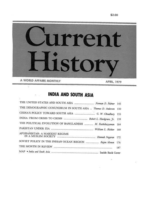 Current History Cover Image for Volume 76, Issue 446
