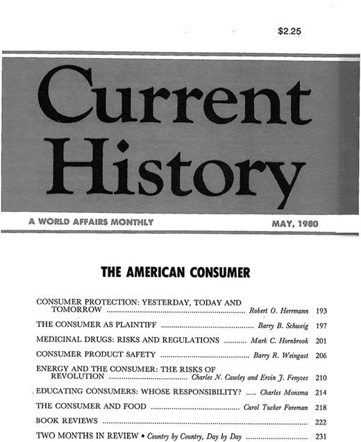 Current History Cover Image for Volume 78, Issue 457
