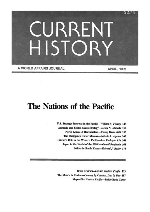 Current History Cover Image for Volume 81, Issue 474
