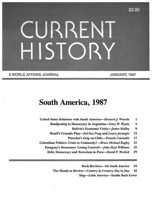 Current History Cover Image for Volume 86, Issue 516