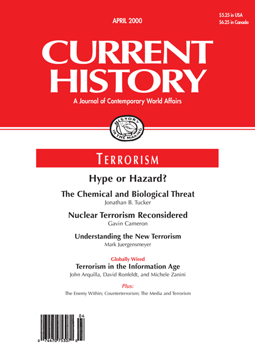 Current History Cover Image for Volume 99, Issue 636