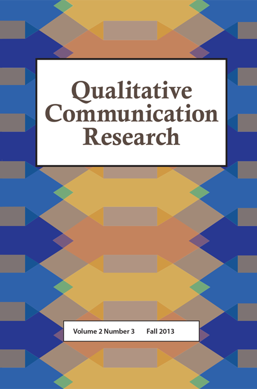 Qualitative Communication Research Cover Image for Volume 2, Issue 3