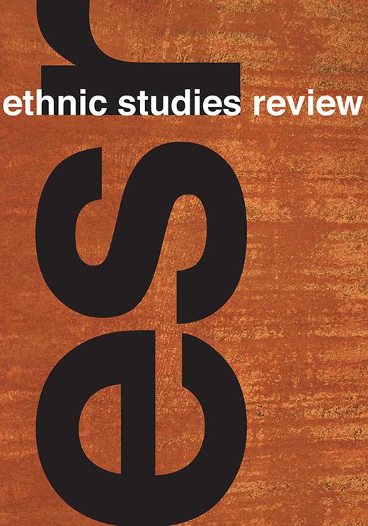 Ethnic Studies Review Cover Image for Volume 44, Issue 1