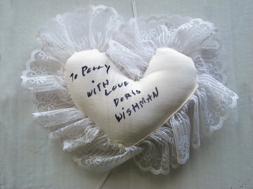 FIGURE 2. Souvenir from the 1994 meeting of Peggy Ahwesh and Doris Wishman at the Pink Pussycat Boutique. Courtesy Peggy Ahwesh.
