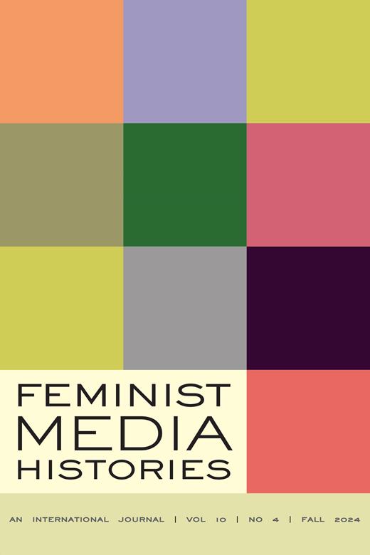 Feminist Media Histories Cover Image for Volume 10, Issue 4