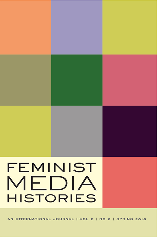 Feminist Media Histories Cover Image for Volume 2, Issue 2