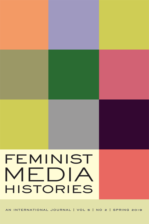 Feminist Media Histories Cover Image for Volume 5, Issue 2