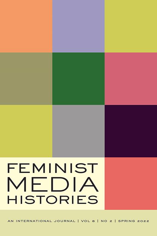 Feminist Media Histories Cover Image for Volume 8, Issue 2
