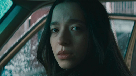 Ani (Mikey Madison) in the final scene of Anora (Sean Baker, 2024). Courtesy © Neon.