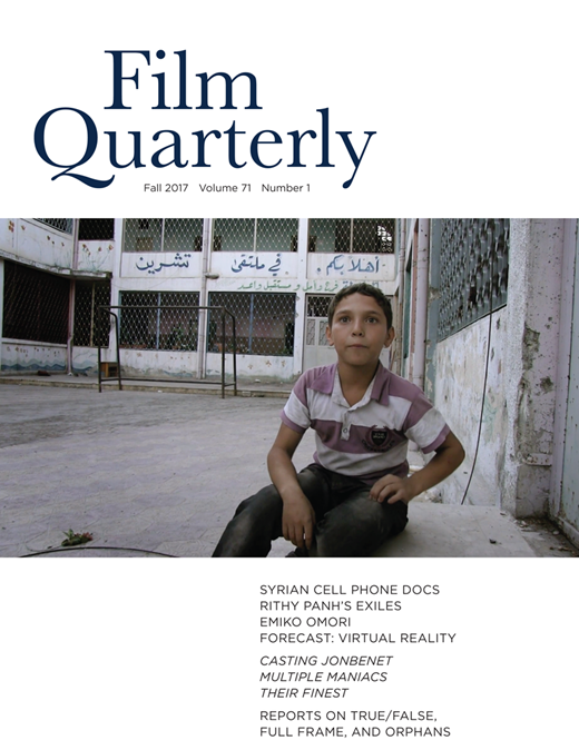 Film Quarterly Cover Image for Volume 71, Issue 1