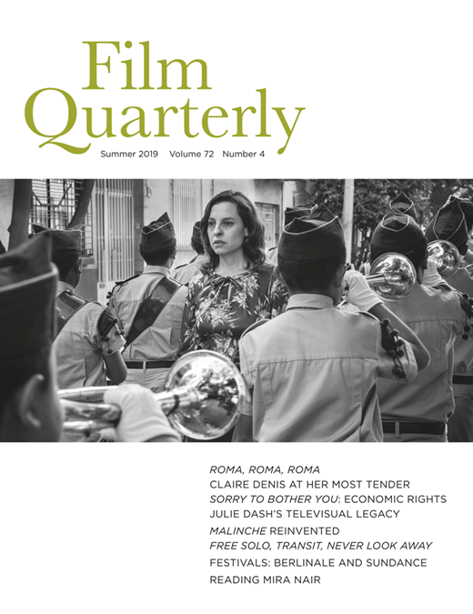 Film Quarterly Cover Image for Volume 72, Issue 4