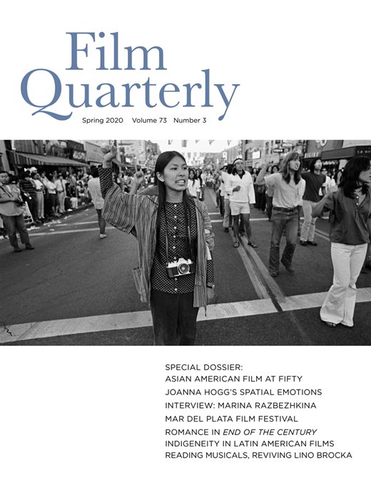 Film Quarterly Cover Image for Volume 73, Issue 3