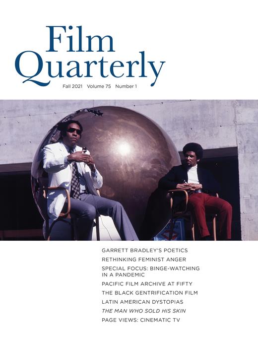 Film Quarterly Cover Image for Volume 75, Issue 1
