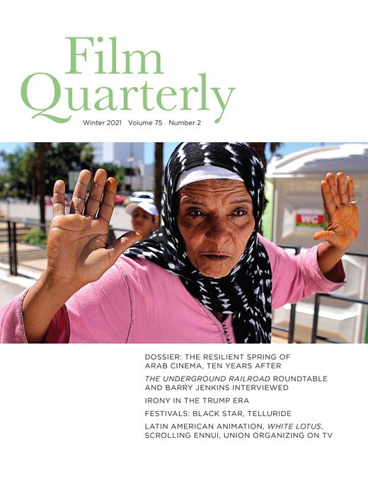 Film Quarterly Cover Image for Volume 75, Issue 2
