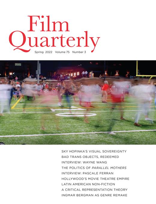 Film Quarterly Cover Image for Volume 75, Issue 3