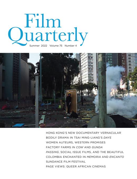 Film Quarterly Cover Image for Volume 75, Issue 4