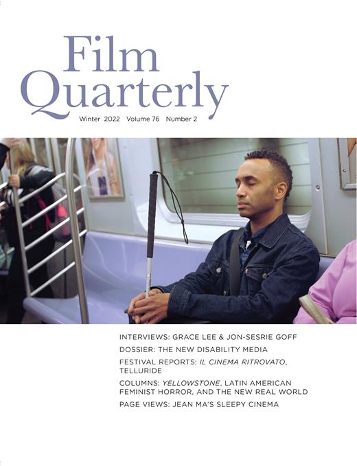 Film Quarterly Cover Image for Volume 76, Issue 2