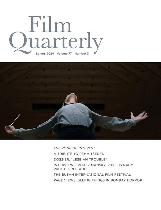 Film Quarterly Cover Image for Volume 77, Issue 3