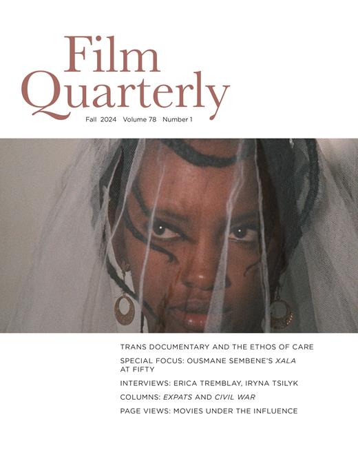 Film Quarterly Cover Image for Volume 78, Issue 1