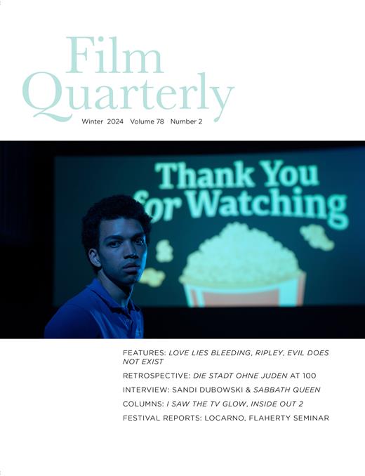 Film Quarterly Cover Image for Volume 78, Issue 2
