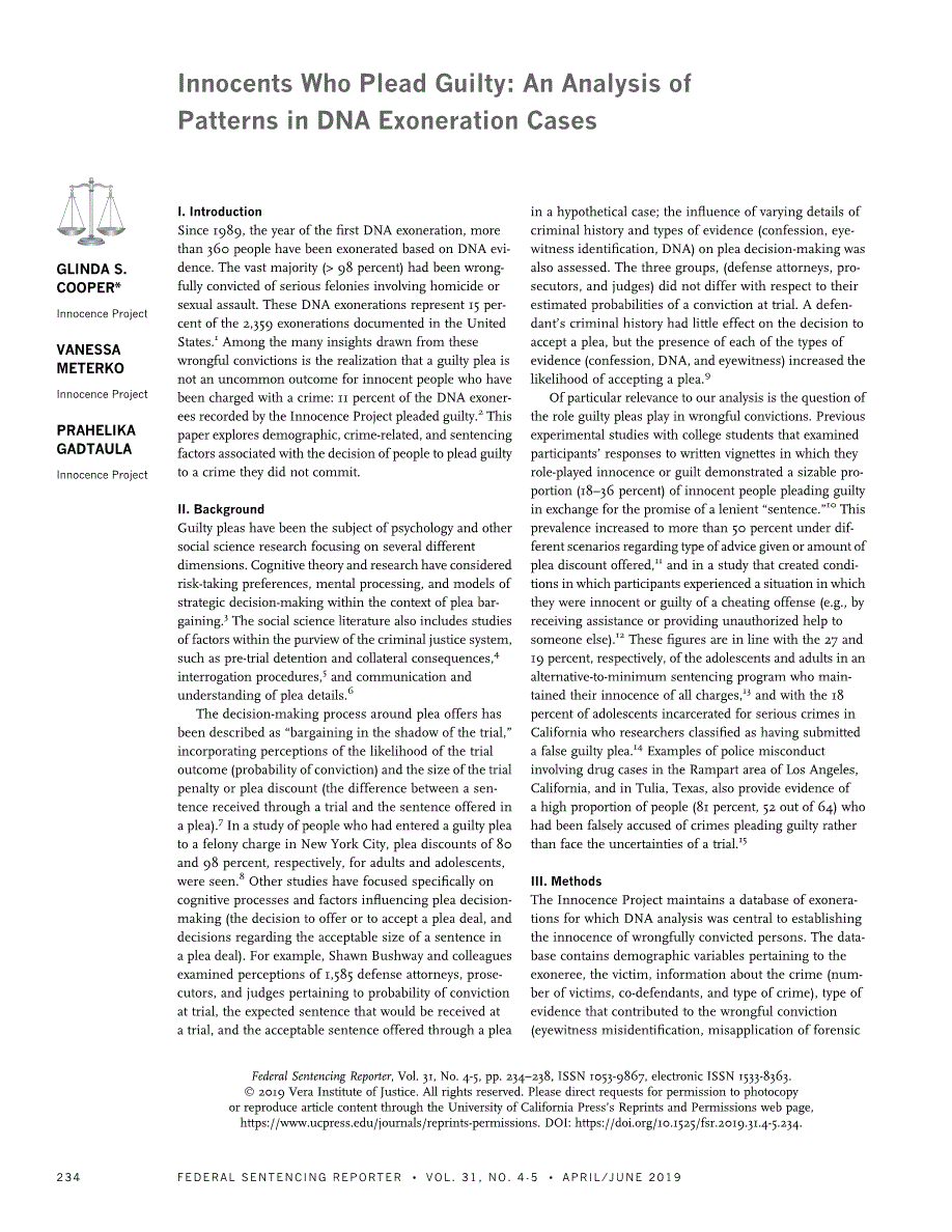Dna evidence and wrongful convictions image