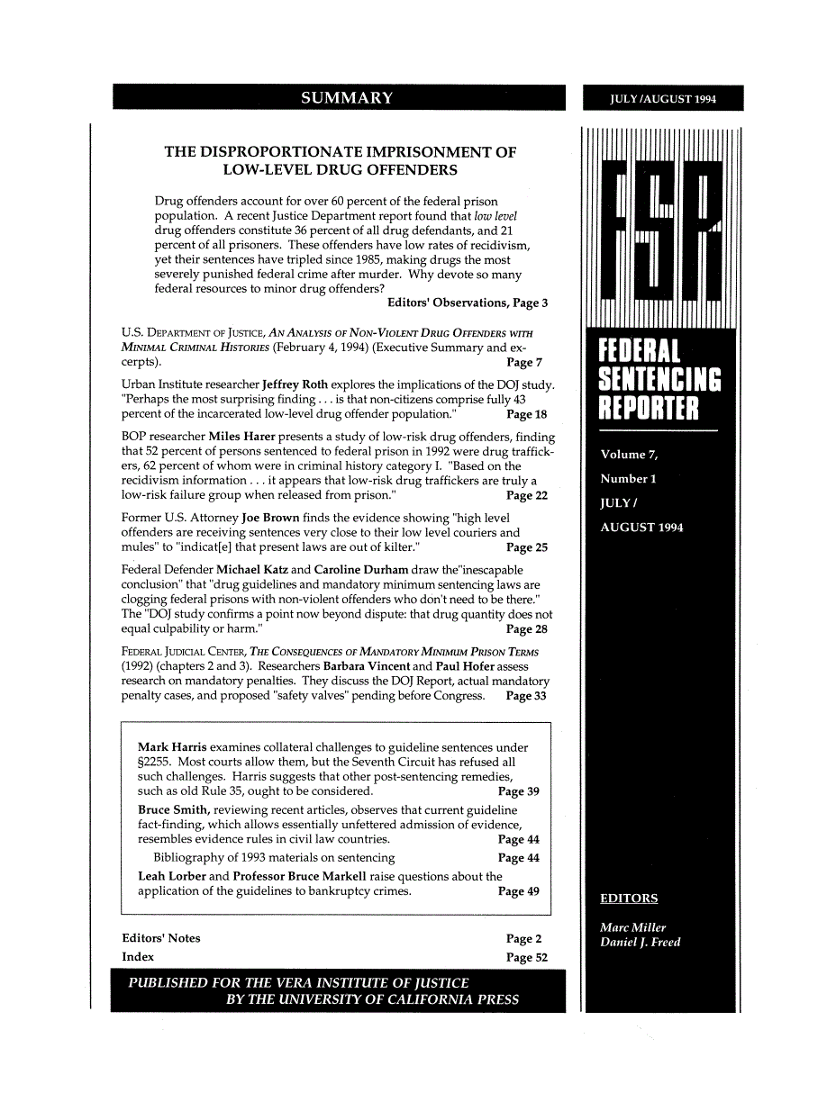 First page of Front Matter