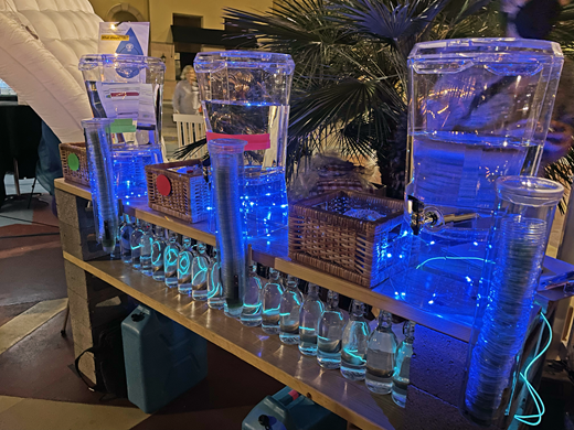 Water bar.